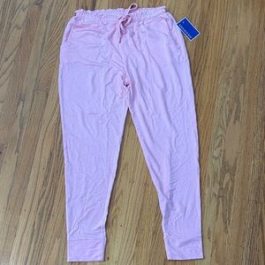 NWT Addison Bay Pink Lovie Lounge Jogger Sweatpants in Pink